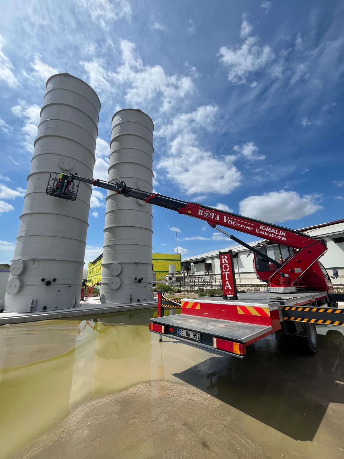 Rota Vinç Platform Kiralama Hizmetleri Suluova, Amasya