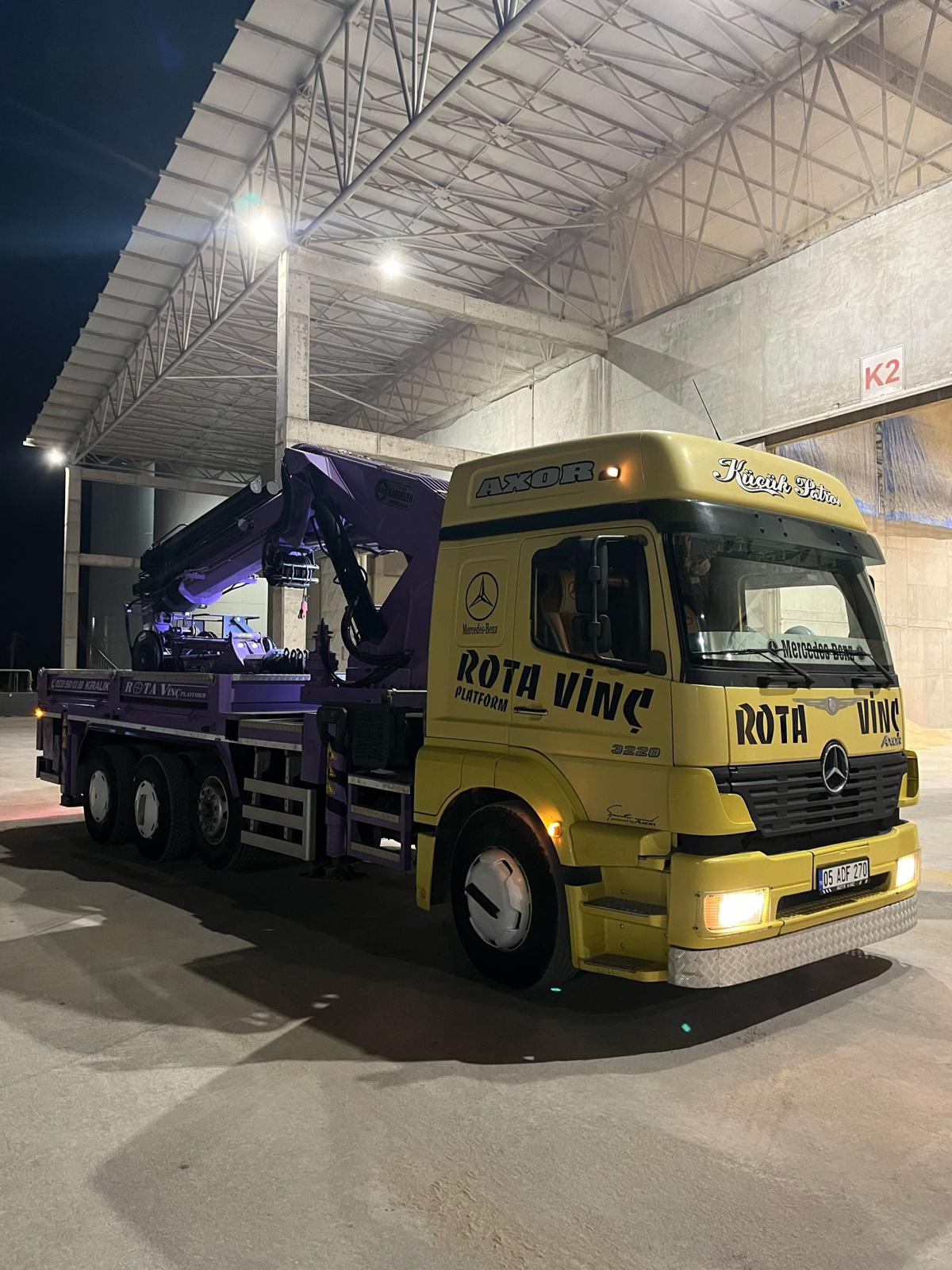 Rota Vinç Platform Kiralama Hizmetleri Suluova, Amasya