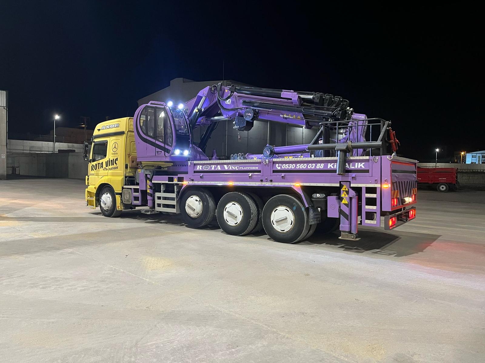 Rota Vinç Platform Kiralama Hizmetleri Suluova, Amasya